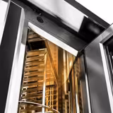 Rotary Gas Commercial Bakery Convection Oven with Steam Injection - Digital Controls - without Trolley