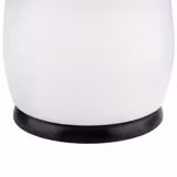 Candeeiro de mesa LED - NIELS MINI - recarregável sem fios - regulável em 3 níveis - Ø110mm - Branco - IP54