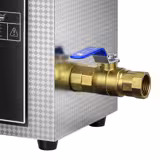 Pulitore a ultrasuoni - 10L - 240W potenza ultrasonica - 40kHz - con riscaldamento - 20-80°C - digitale - funzione degassaggio - con valvola di scarico