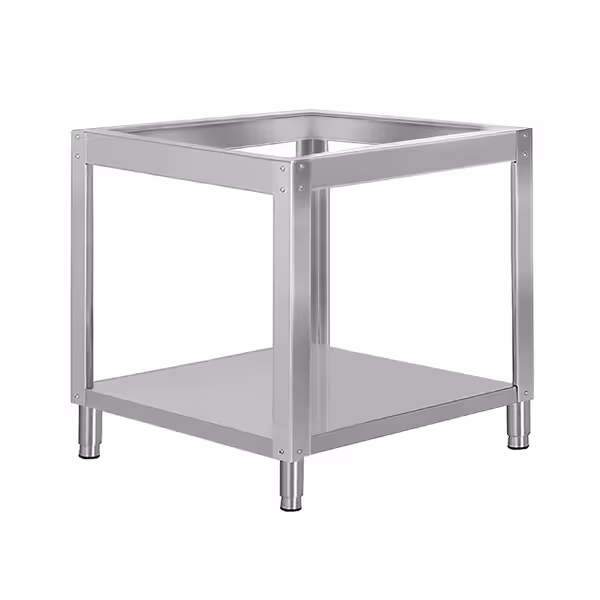 Gépállvány pizzakemencéhez - 990x1130x880 mm - rozsdamentes acél - kompatibilis: PDP66T | PDP66TD | PDP66TTC