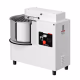 Ipari spirálkaros dagasztógép - 42 l / 38 kg - 2 sebességes - kivehető üst és felhajtható fej - időzítővel - 400 V