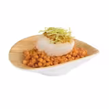 (6 pz) Coppetta per salse - BAMBOO - Melamina - 30ml - 105x100x30mm - Bianco/Beige