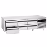 Base refrigerata PREMIUM [+2°/+8°C] - 2000mm - 210L - 6 cassetti