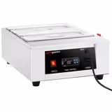 Chocoladesmelter - 2x GN 1/3 - 9cm diep - 1,5kW - incl. 2 deksels & 2 GN 1/3 bakken