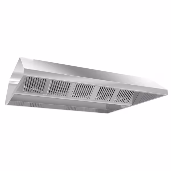 Hotte de plafond - 1600 mm - avec filtre & lampe