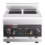 Cozedor de massas elétrico - de bancada - 3kW - incl. 4 cestos