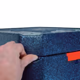 (10 Stück) THERMO FUTURE BOX | Thermobox DINNER +2 - Blau