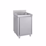 Meuble évier ECO - 600 x 600 mm - avec 1 bac