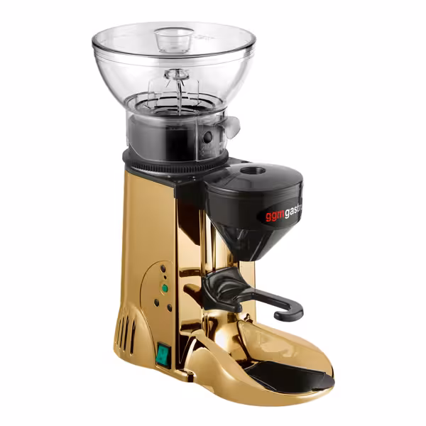 Commercial Coffee Grinder - Gold - 1kg - 270 Watt - 77dB