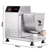 Maquina de fazer massa eléctrica - 8 kg/h - 370 watts - incl. molde cego