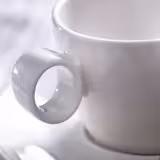 (6 kpl) Lux - Cappuccinokuppi Maastricht - 230 ml - Elfenbeinweiß