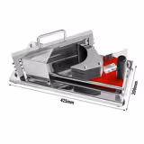 Manual Tomato Slicer – 4 mm slices - stainless steel - non-slip feet