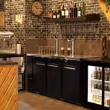 Refroidisseur à bière avec robinet - 3 fûts de 50 litres - 1850x620mm