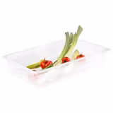 (6 pcs) Polypropylene Container - GN 1/1 - Translucent - 8.5 L - Height: 65 mm