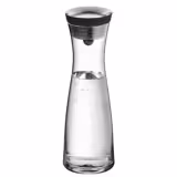 WMF | Basic Water Carafe & Pitcher with CloseUp Lid – 1 L - Black