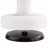 (4 pcs) LED Table Lamp - FINN MINI - Rechargeable - Cordless - 3-step dimmable - Ø120mm - White - with Charging Dock