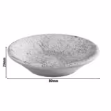 ELEMENT -  وعاء الصلصة - ميلامين - 10 مل - قطر 80 مم - رمادي (قطع x24)