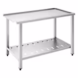 Doorschuifvaatwasser - Mand 500x500mm - Digitaal - 8,7kW - incl. invoertafel links, uitvoertafel rechts - met warmteterugwinning, zeep-/wasmiddelpomp, naglanspomp & afvoerpomp