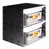 (2 szt.) Elektryczny piec do pizzy - 1+1x 35cm - Manualny