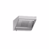 Wandafzuigkap - 800mm - met labyrintfilters & LED-verlichting - met vetaftapkraan