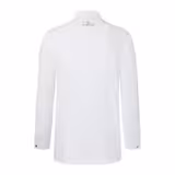 (6 pieces) KARLOWSKY | Chef Jacket DIAMOND CUT® Couture – White – Size 44 – Hidden press-stud front