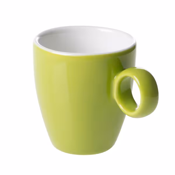 (6 stuks) BART COLOUR CAFE - Espressokopje - 65ml - Lime