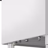 Gas wok stove - 60 kW - 4 burners - incl. 2 mini water columns