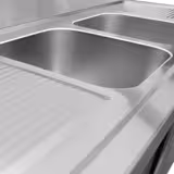 Spülschrank ECO - 1800x700mm - mit 2 Becken mittig