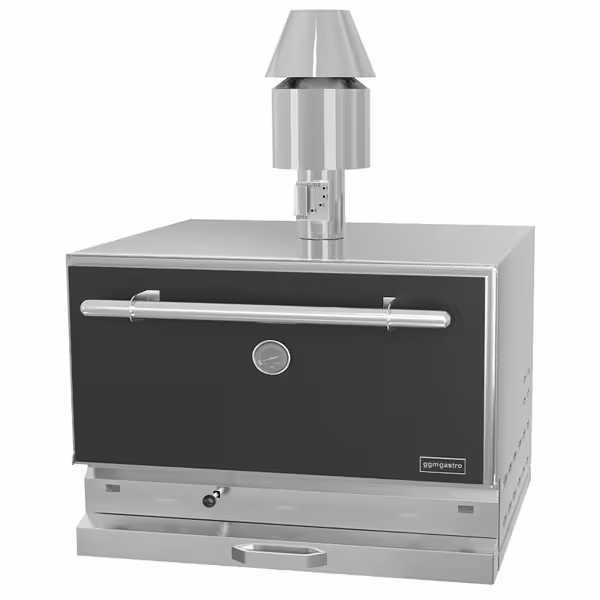 Kolgrill - 890 mm - svart