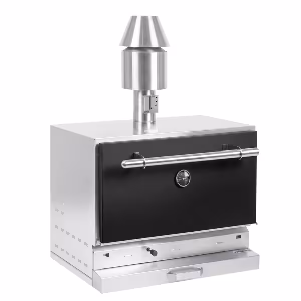 Houtskooloven - 890mm - zwart