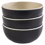 (6 pièces) Bol - FRIDA - Mélamine - 0,1 litre - Ø 85 mm - Noir