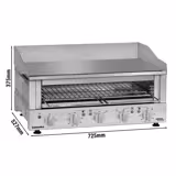 ROBAND | Griddle Toaster 700 - 5,9 kW - Grill & Salamander