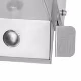 Commercial Hand Wash Sink - Stainless steel - with foot-operated tap, soap dispenser & paper towel dispenser