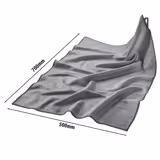 (10 pièces) Chiffons microfibres de polissage / torchons - 500x700 mm - Gris