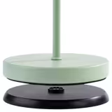 Veioză LED - MERLE MINI - reîncărcabilă - dimabilă în 3 trepte - Ø 110 mm - Mentă