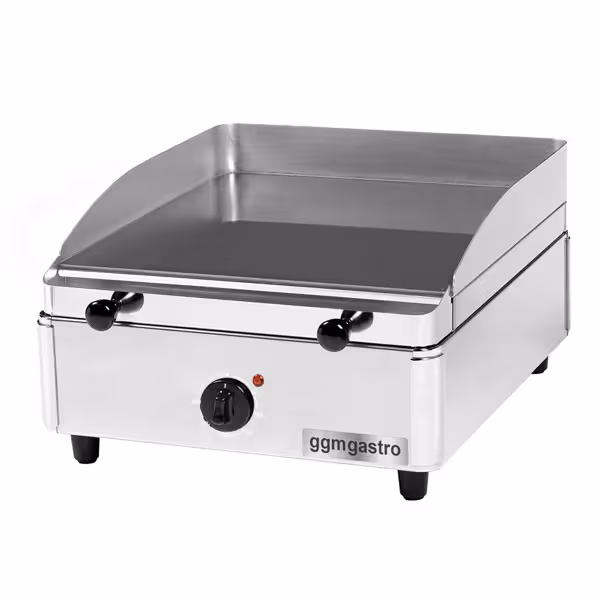 Glaskeramik-Bratplatte - 3,5 kW - Glatt - Bratfläche: 385x415mm