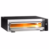Forno elettrico per pizza - 1340x1270mm - 9 pizze Ø35cm - 400°C - Digitale - Sovrapponibile (fino a 3)