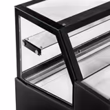 Mostrador refrigerado - 1580mm - 290 litros - con iluminación LED y 1 estante