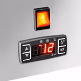 Koelvitrine - tafelmodel - voor voor verse vis - 118 liter - 695mm - 1 glazen deur