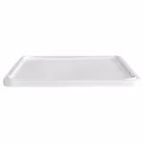 (9 szt.) Pojemnik na ciasto do pizzy -zestaw - 8 pojemników i 1 pokrywa - EN 600x400 - Wysokość: 100mm - Polipropylen - Biały - Pojemność: 24l