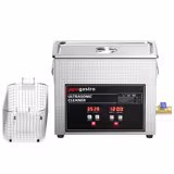 Limpiador por ultrasonidos - 6,5L - 180W ultrasónicos - 40kHz - Digital - con temporizador y calentador - con grifo de vaciado