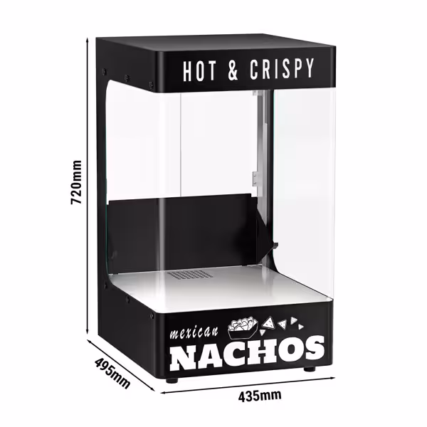 Nachowärmer / Chipswärmer - 305 Watt - Schwarz