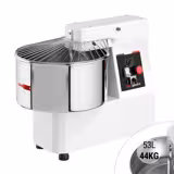 Spiralblandare - 53 l / 44 kg - 2 hastigheter - fast kittel - med timer - 400 V
