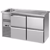 Barkoelkast PREMIUM PLUS - 1550x700mm - 4 laden