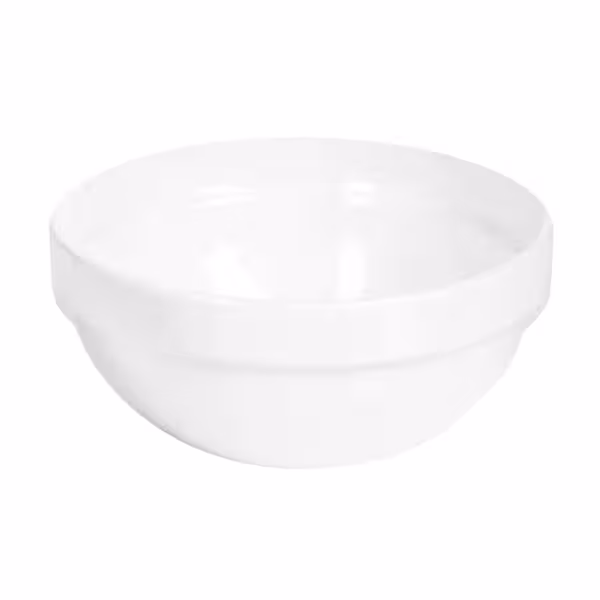 (6 Stück) Schale - CASUAL MAXI - Melamin - 2,5 Liter - Ø 230mm - Weiß