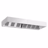 Commercial Wall-Mounted Extractor Hood – 4200mm – with Baffle Filters & Lighting