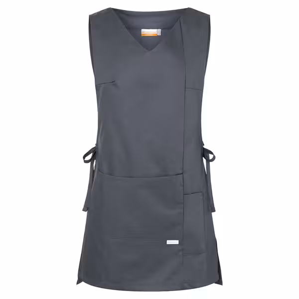 KARLOWSKY | Women's Tabard Tunic Marilies – Anthracite - Size 0 - Easy-care poly-cotton