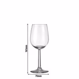 (6 pcs) Wine glass - ESPRIT - 230 ml - Clear