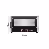Bakkerij elektrische combisteamer KOMPAKT - Digitaal - 3x EN 60x40