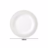 (6 pcs) SELTMANN WEIDEN | Side Plates – Flat – Sage Green Porcelain – Blues